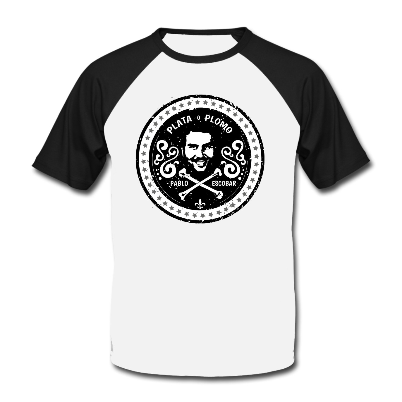 Baseballové tričko Pablo Escobar
