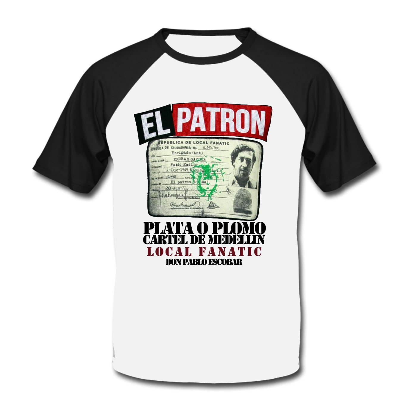 Baseballové tričko El Patron Plata