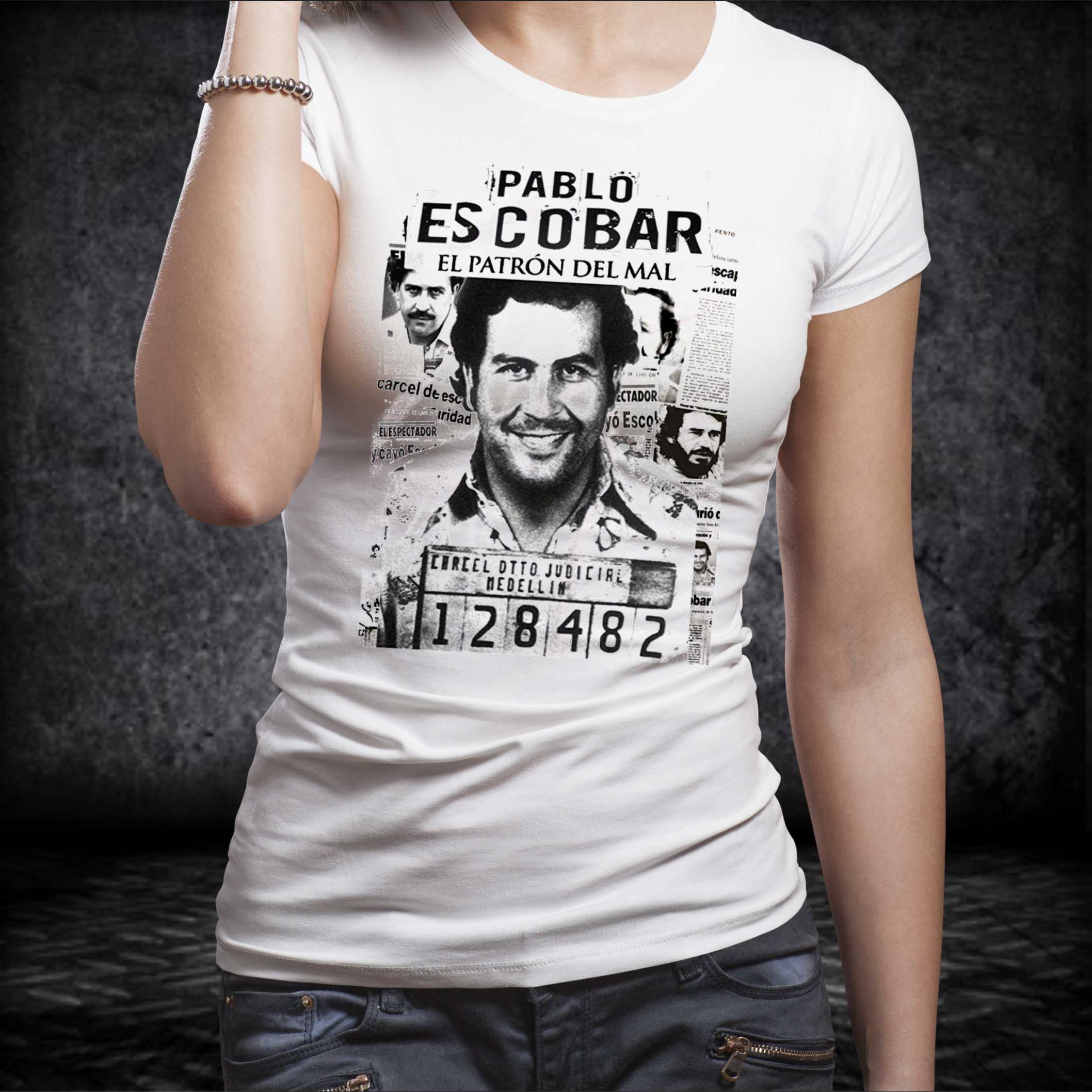 Dámske tričko Pablo Escobar 128482