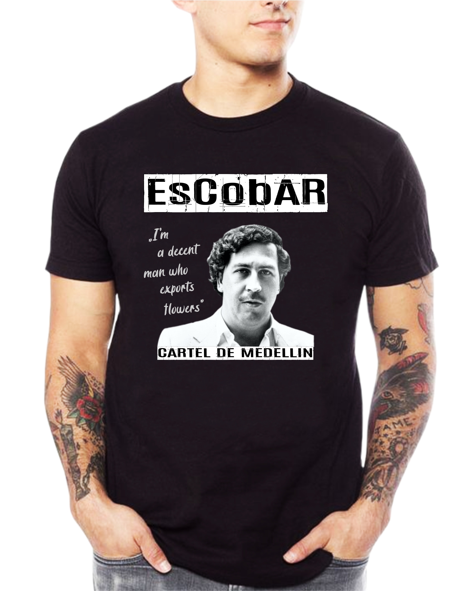 Pánske tričko Pablo Escobar 4