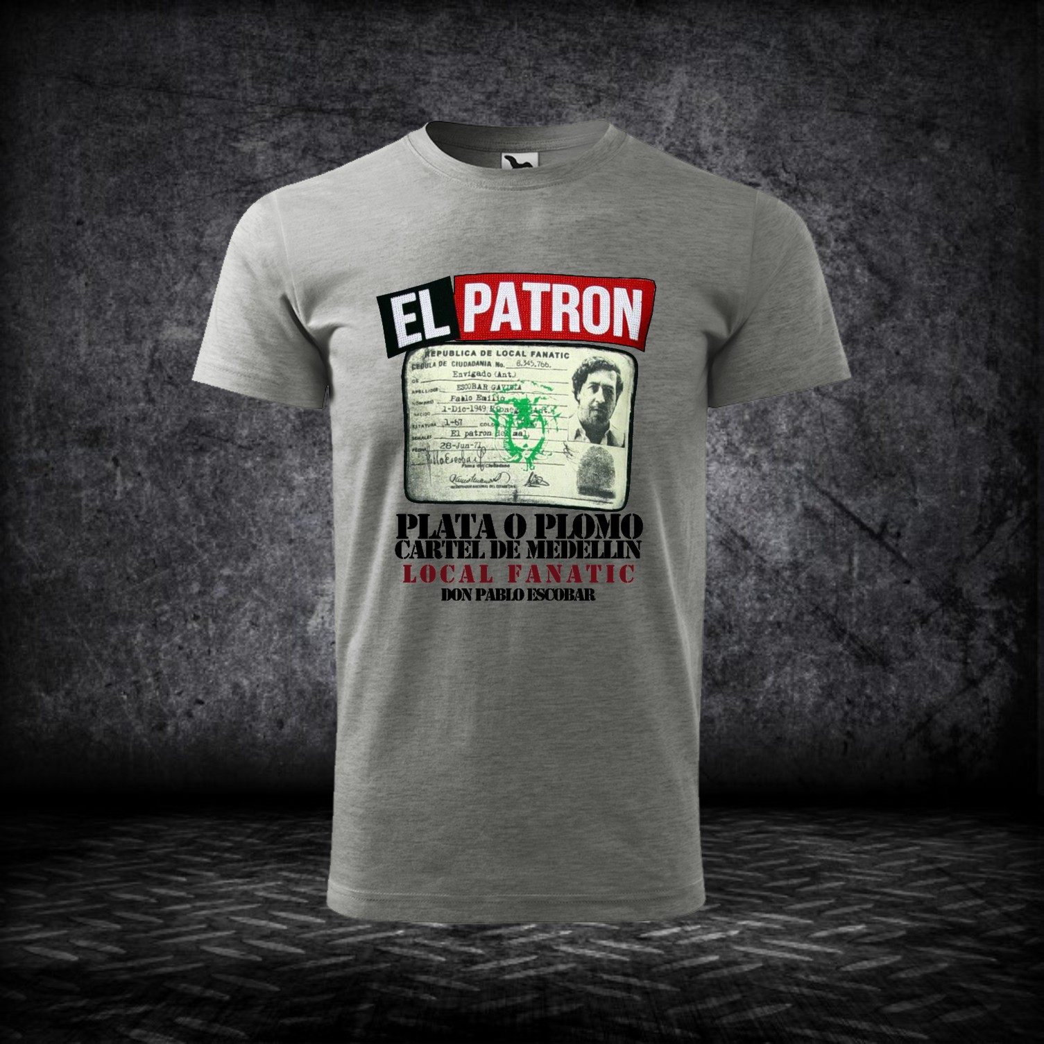 Pánske tričko El Patron Plata