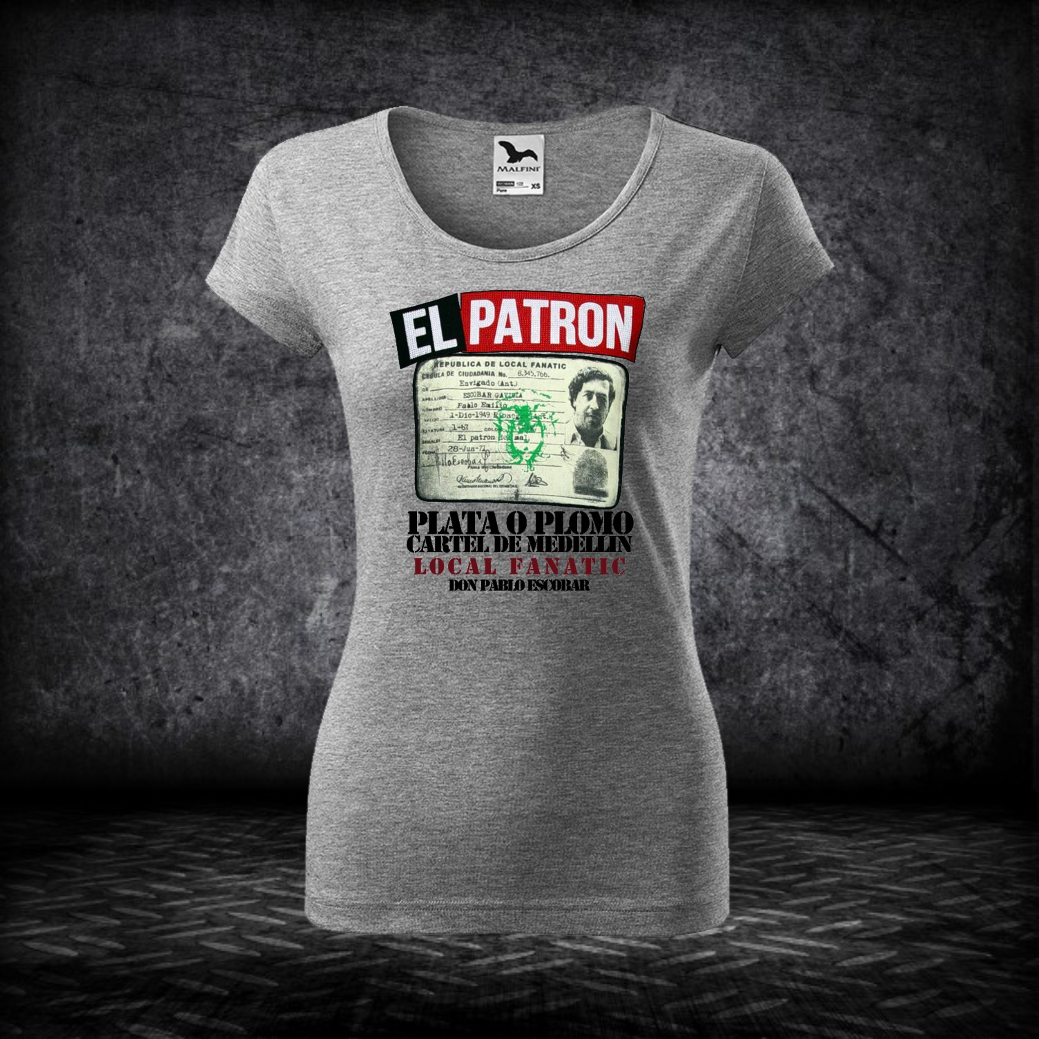 Dámske tričko El Patron Plata