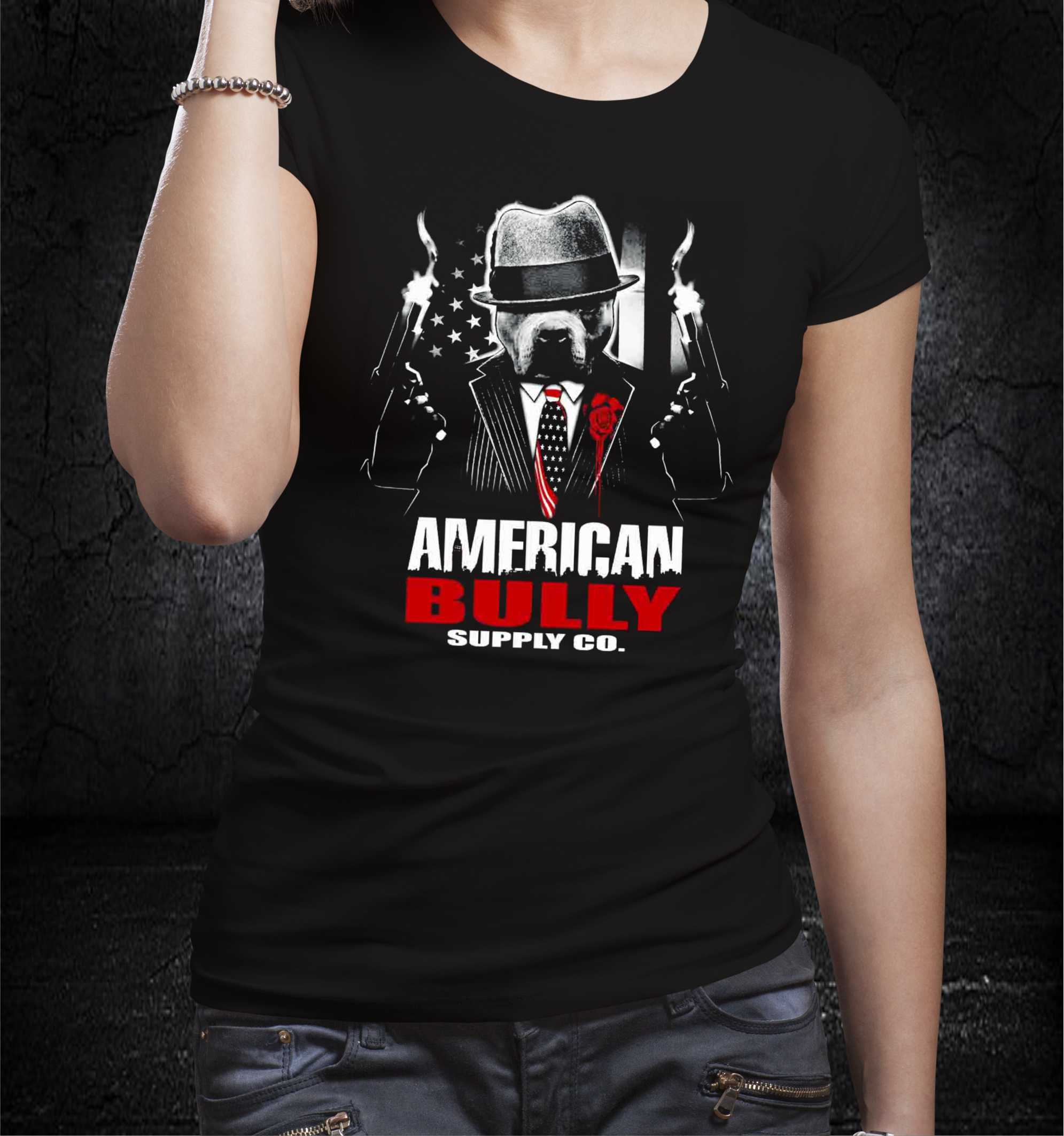 Dámske tričko American Bully
